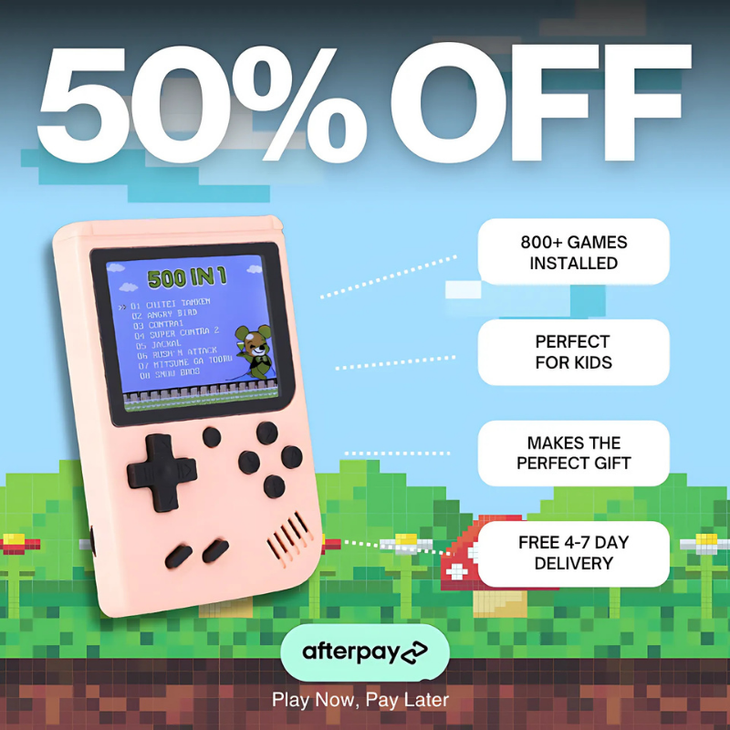 Play+ Australia™ Kids Retro Gameboy