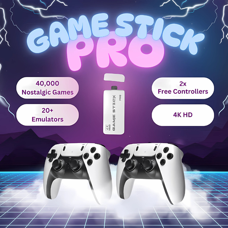 Play+ Australia™ Ultra 4K HD Pro GameStick