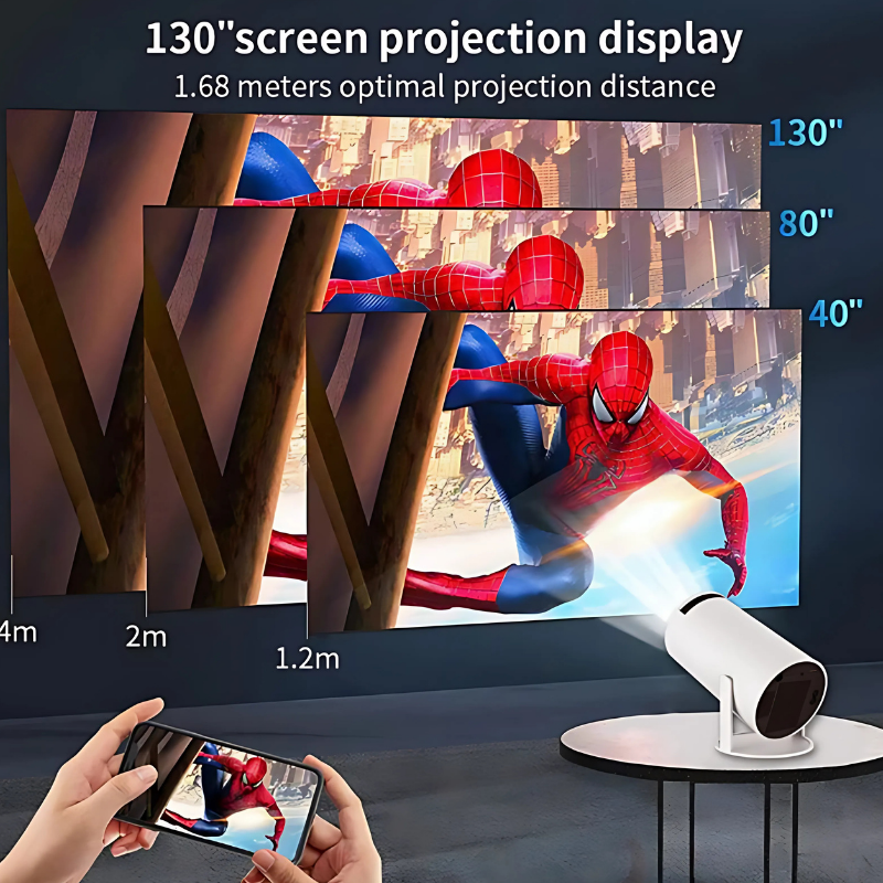 Play+™ Ultra 4K Projector + FREE Projector Screen