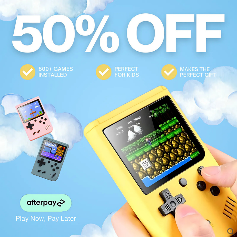 Play+ Australia™ Kids Retro Gameboy