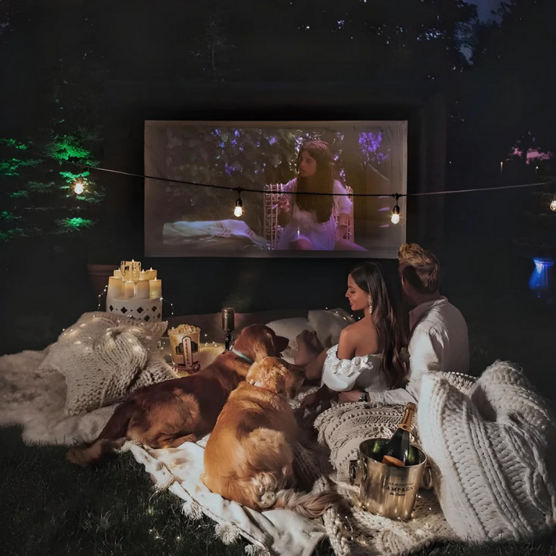 Play+™ Ultra 4K Projector + FREE Projector Screen